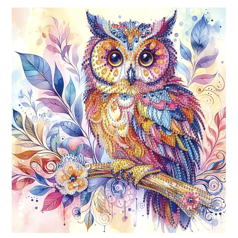 Mosaic Owl Diamond Art Kit